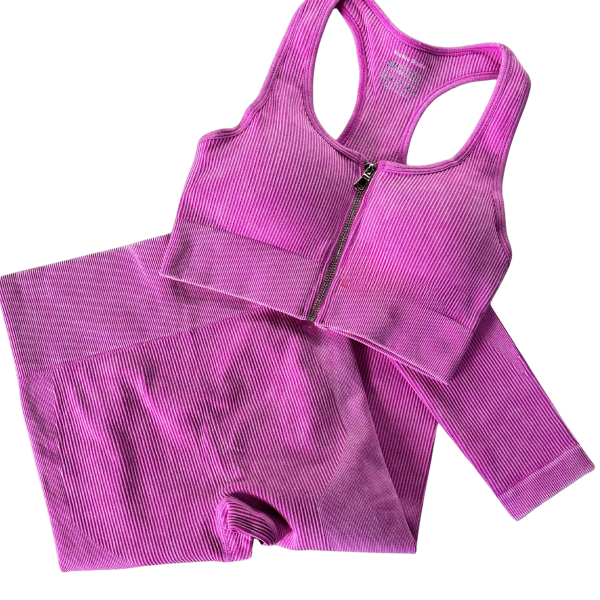 Conjunto deportivo con cremayera (leggins+top)